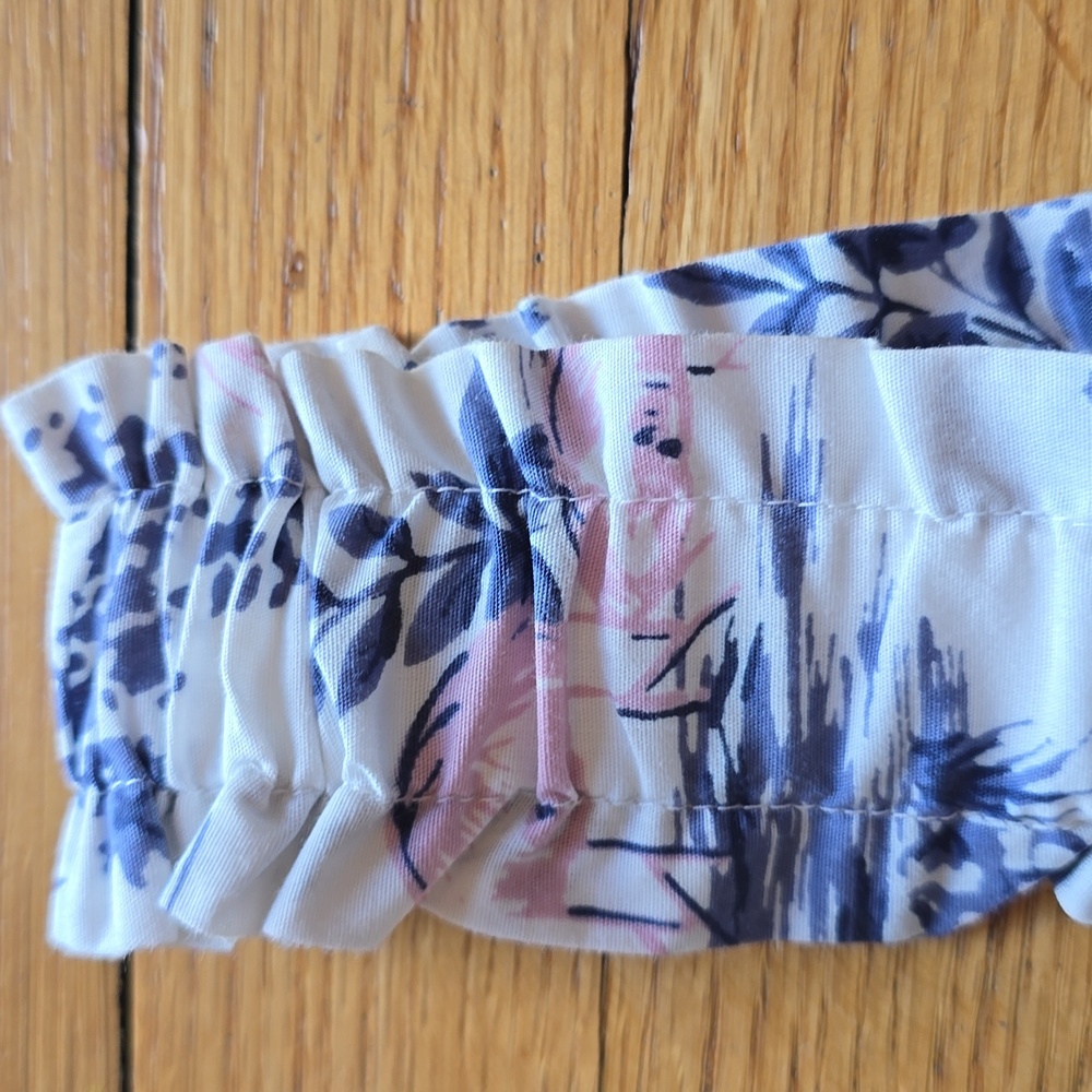 Abercrombie & Fitch, Smocked Midi Dress, Island Motif, EUC, Women's SP - Picture 6 of 12